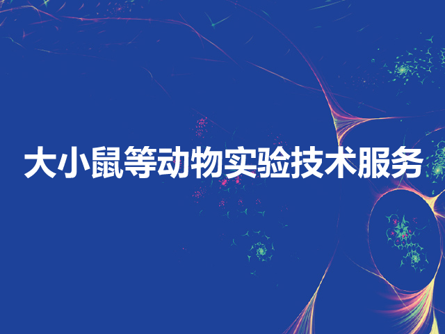 大小鼠模型实验/ 行为分析/ 科研服务/ 产品功效与安全评价